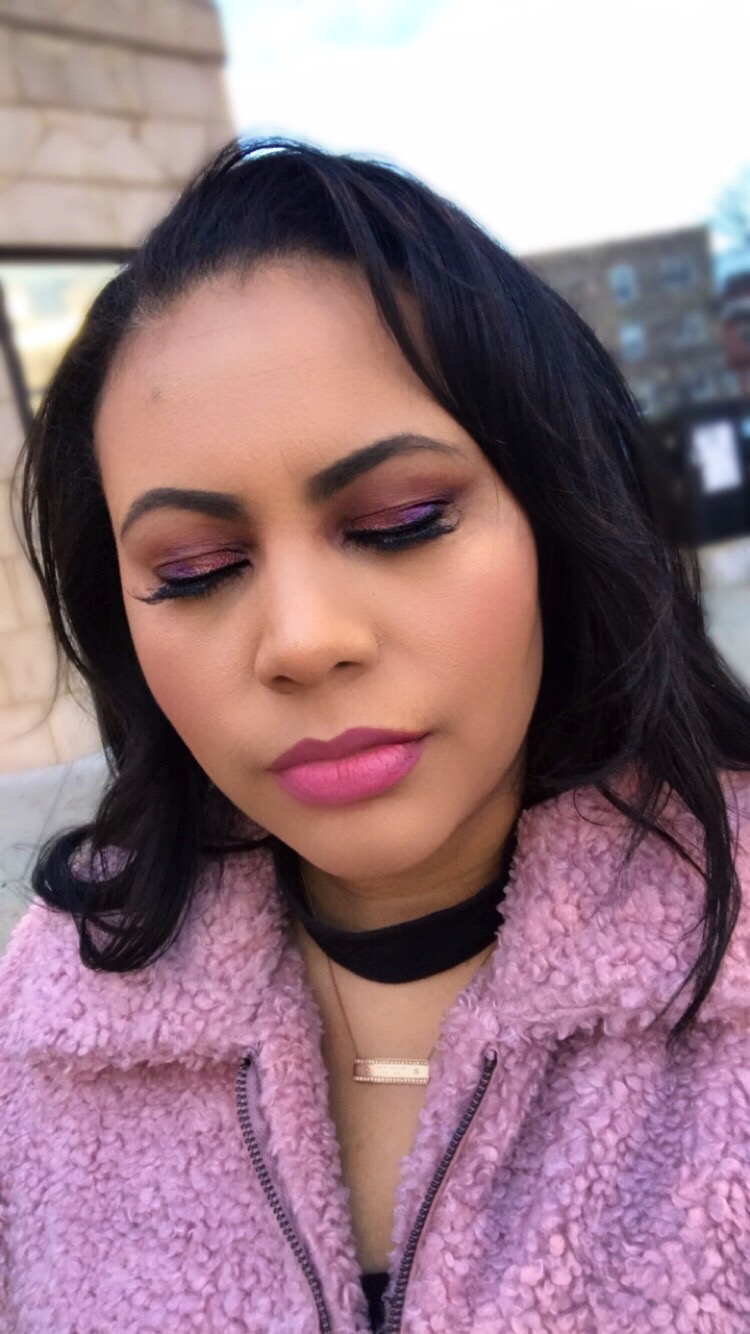 pink makeup